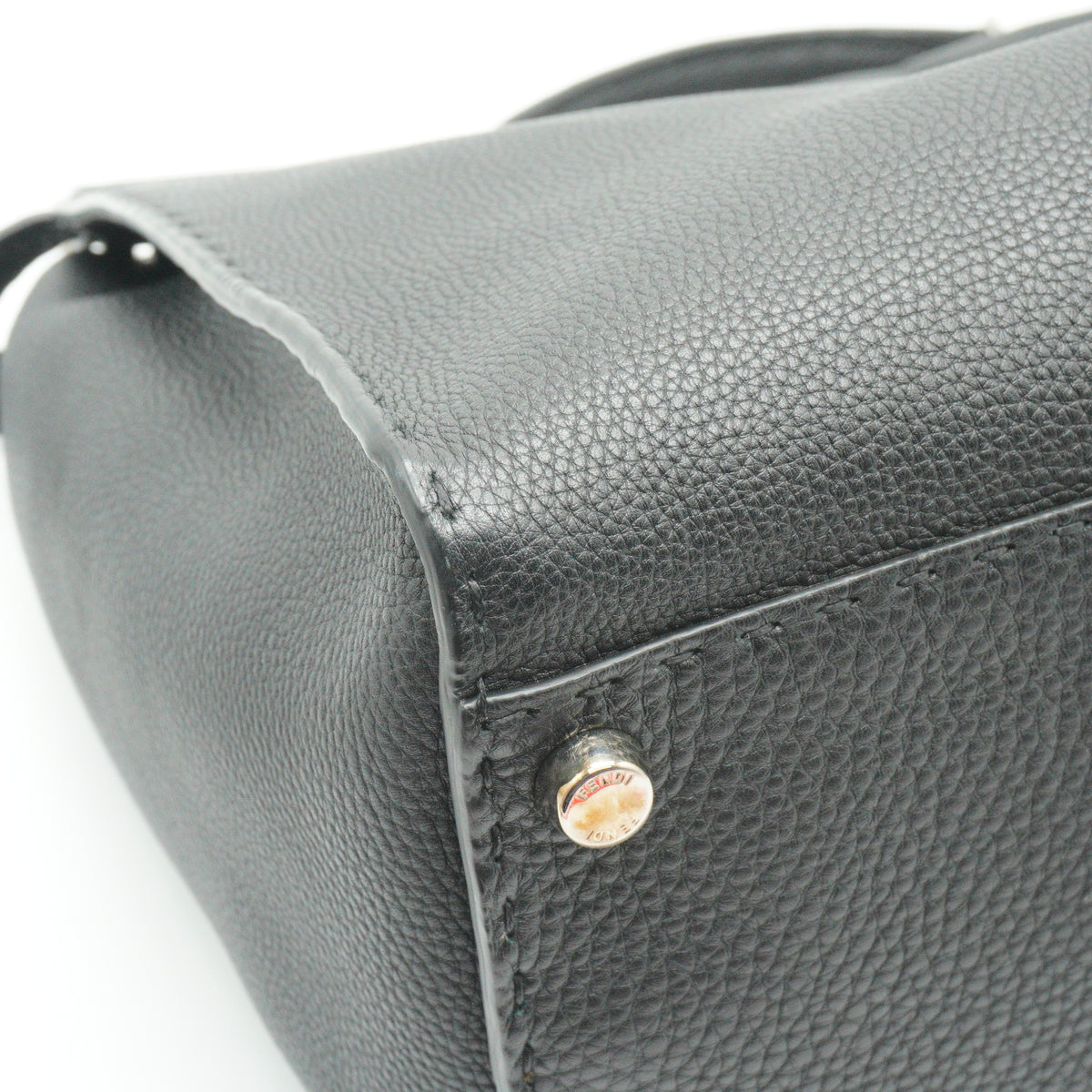 Fendi Selleria Peekaboo Iconic Fit XL Black SHW