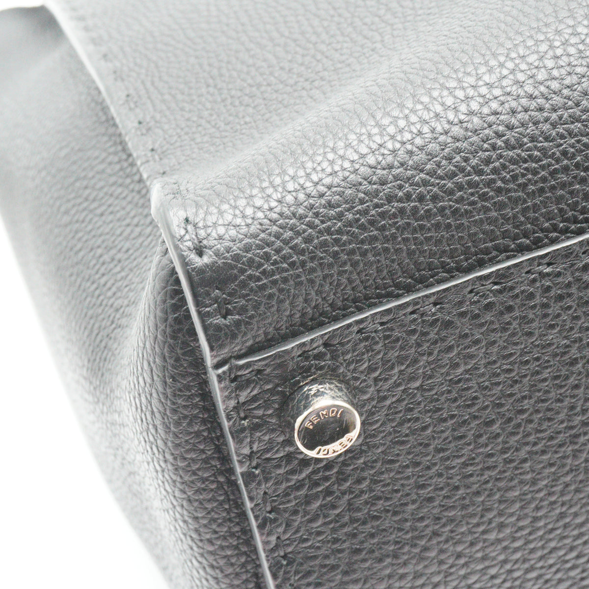 Fendi Selleria Peekaboo Iconic Fit XL Black SHW