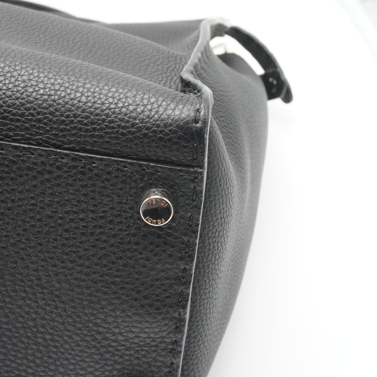 Fendi Selleria Peekaboo Iconic Fit XL Black SHW
