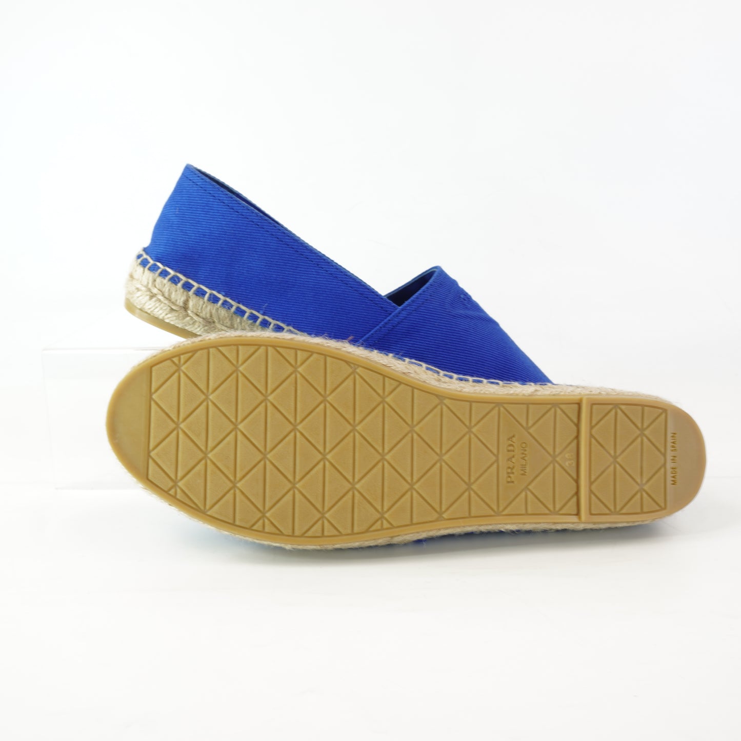Prada Espadrille Blue size 38