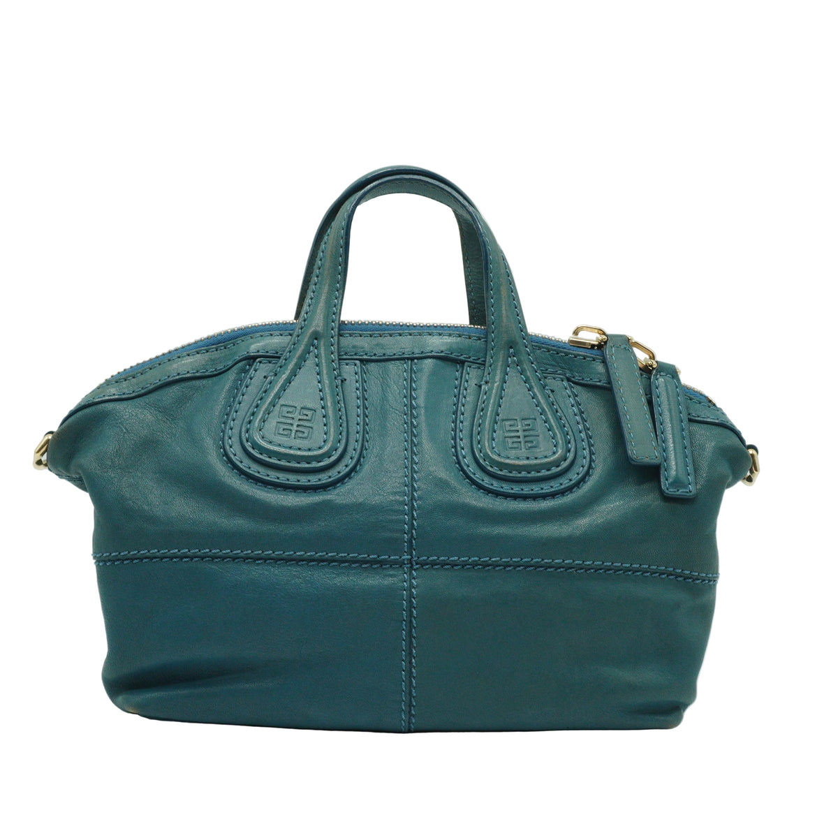 Givenchy Nightingale Mini Bag Blue SHW