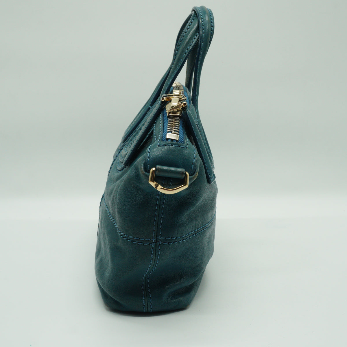 Givenchy Nightingale Mini Bag Blue SHW