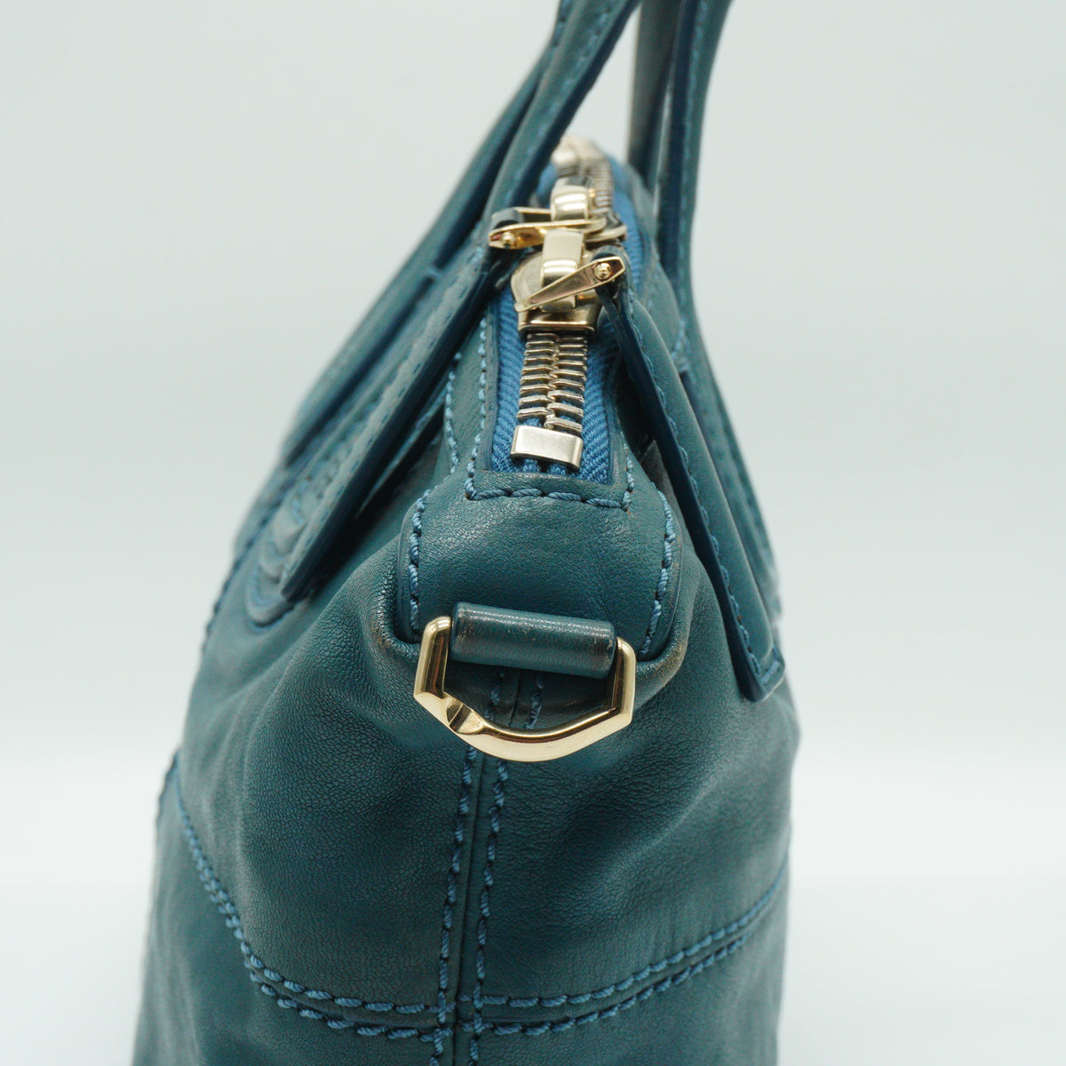 Givenchy Nightingale Mini Bag Blue SHW