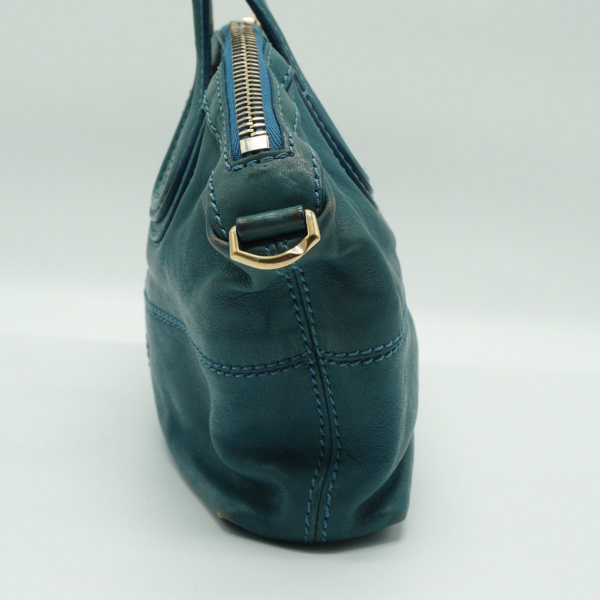 Givenchy Nightingale Mini Bag Blue SHW