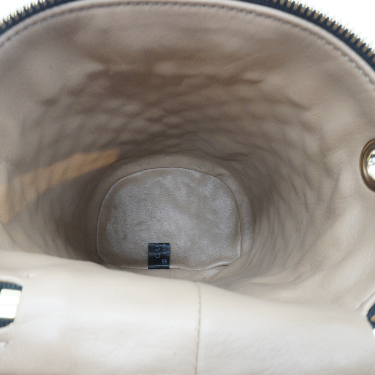 Gucci Zumi Quilted Leather Cylindrical Bag Small GHW