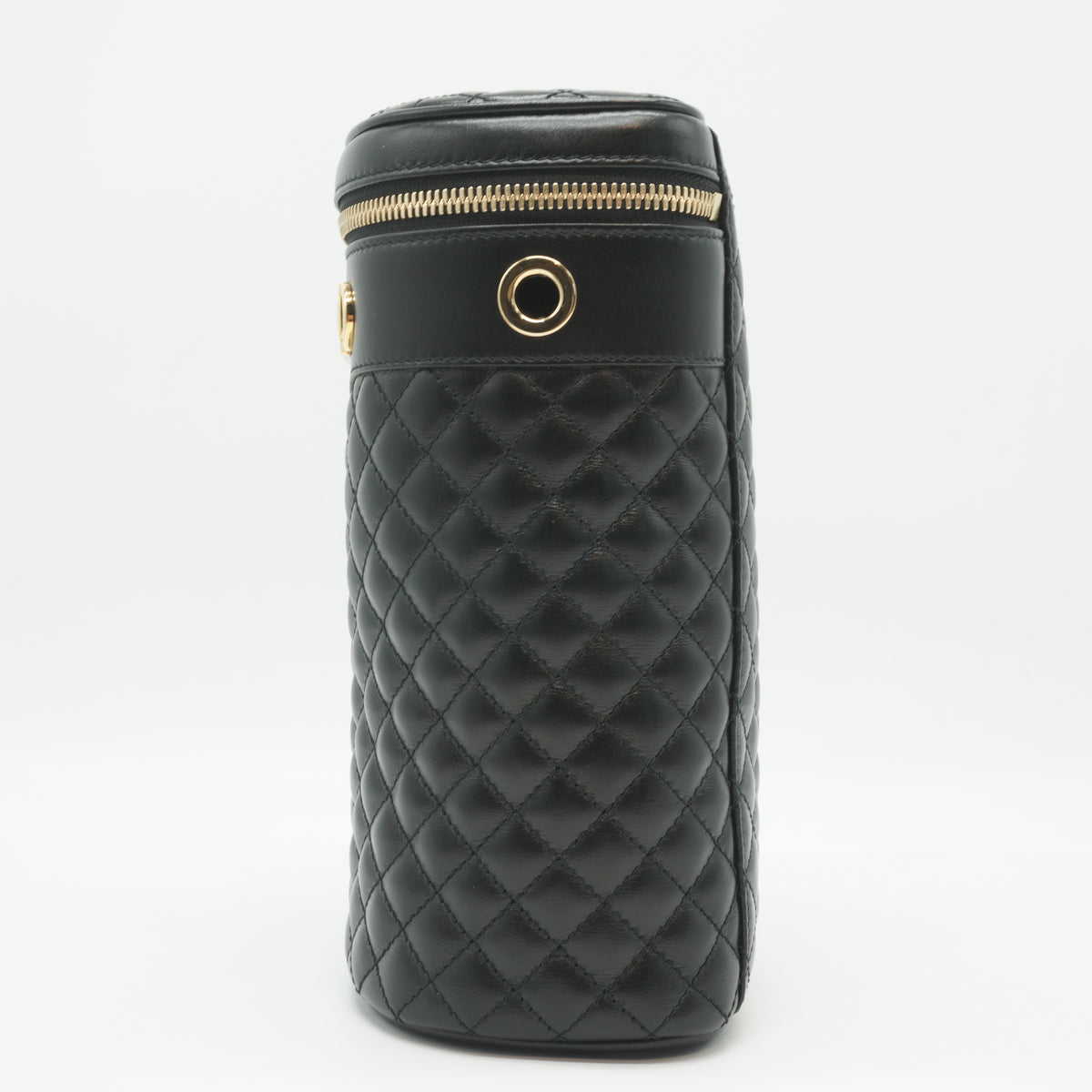 Gucci Zumi Quilted Leather Cylindrical Bag Small GHW
