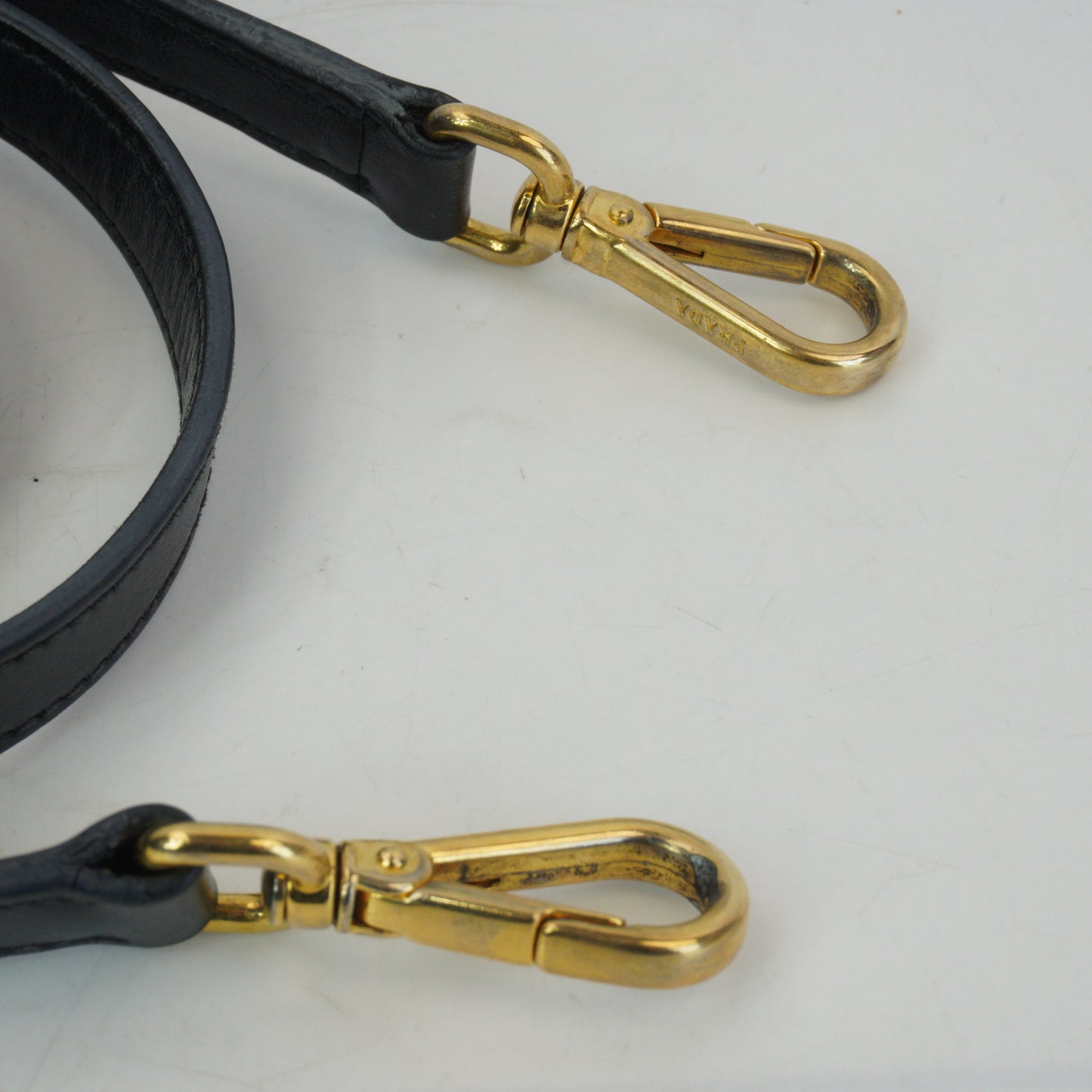 Prada Esplanade Saffiano Crossbody Bag Black GHW Small