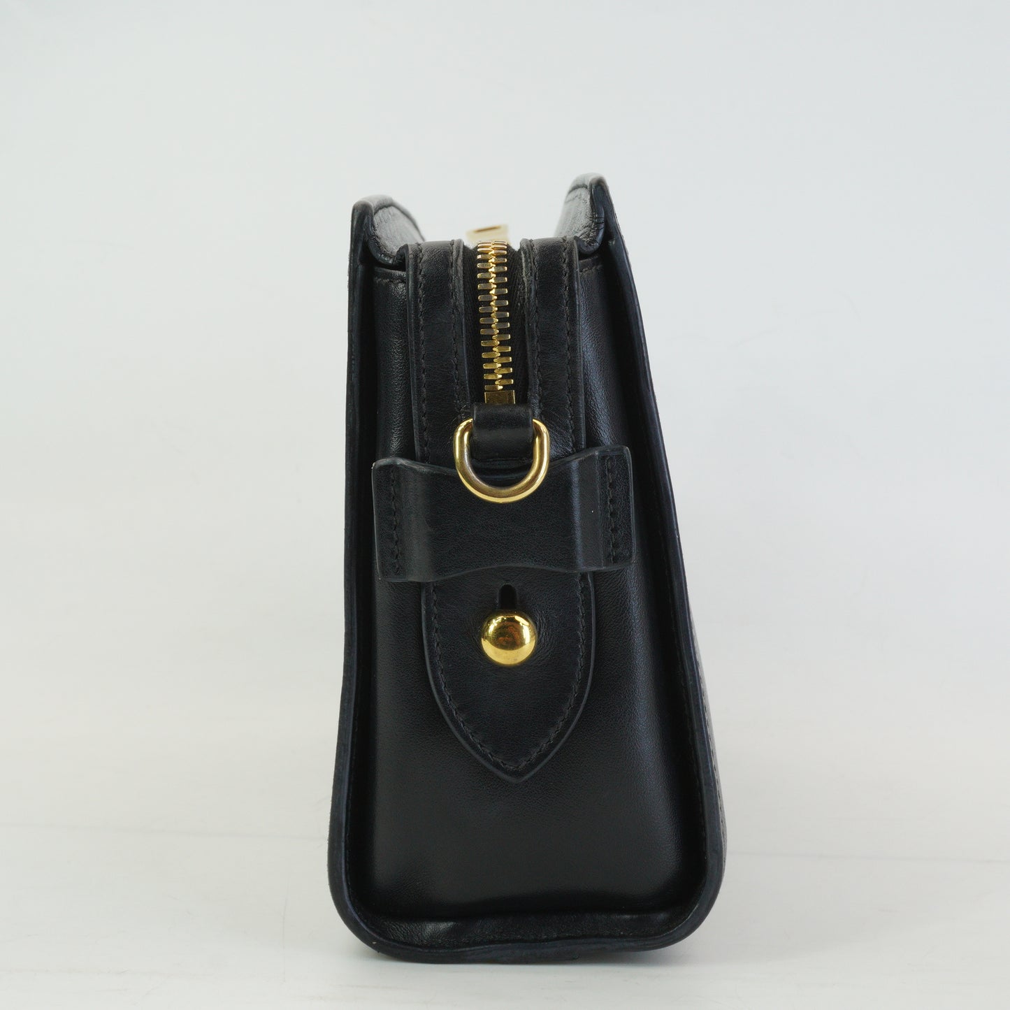 Prada Esplanade Saffiano Crossbody Bag Black GHW Small