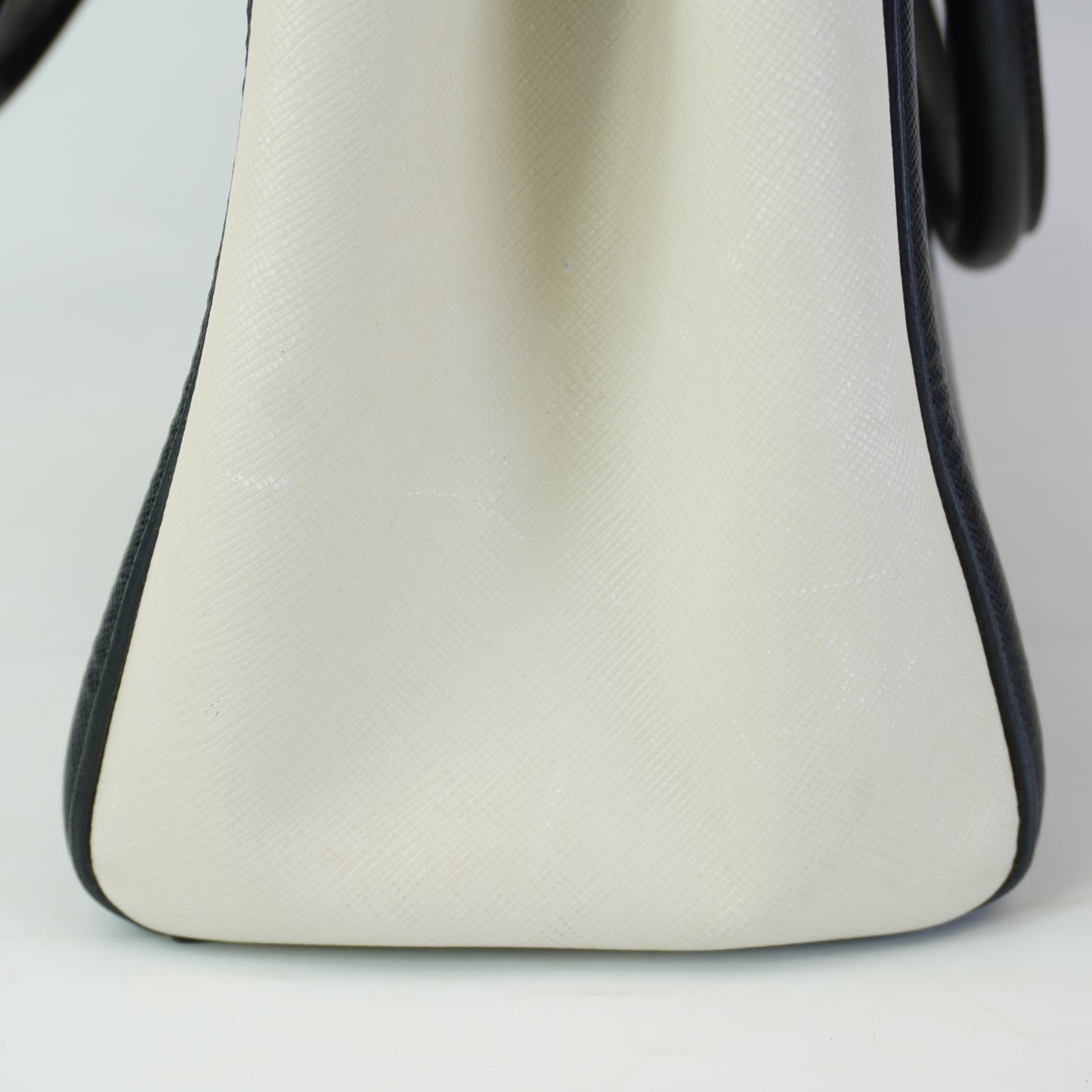 Prada Saffiano Lux Bicolor Tote Bag GHW Small