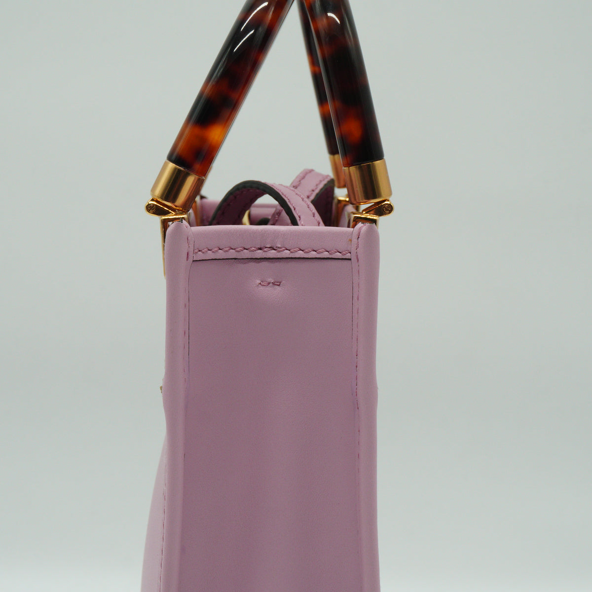 Fendi Sunshine Shopper Mini Purple GHW