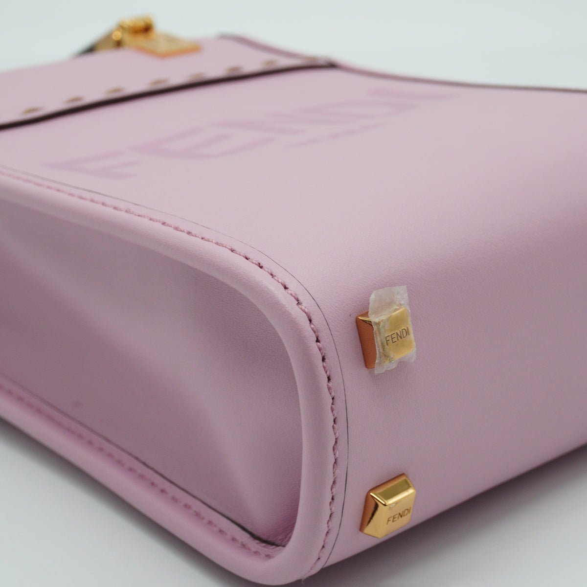 Fendi Sunshine Shopper Mini Purple GHW