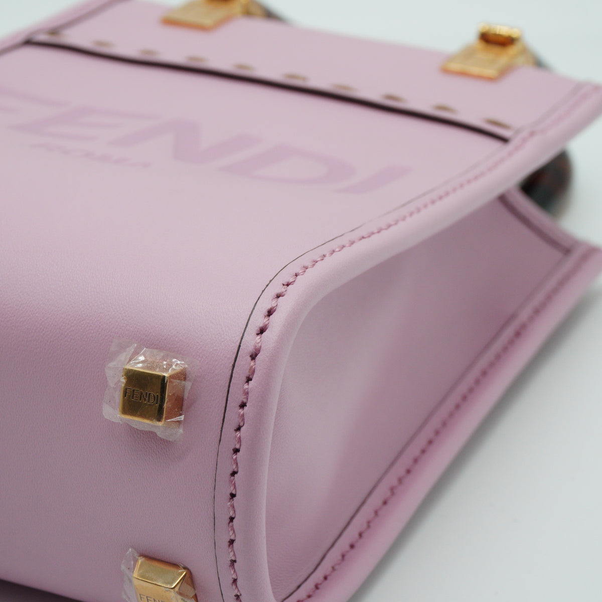Fendi Sunshine Shopper Mini Purple GHW
