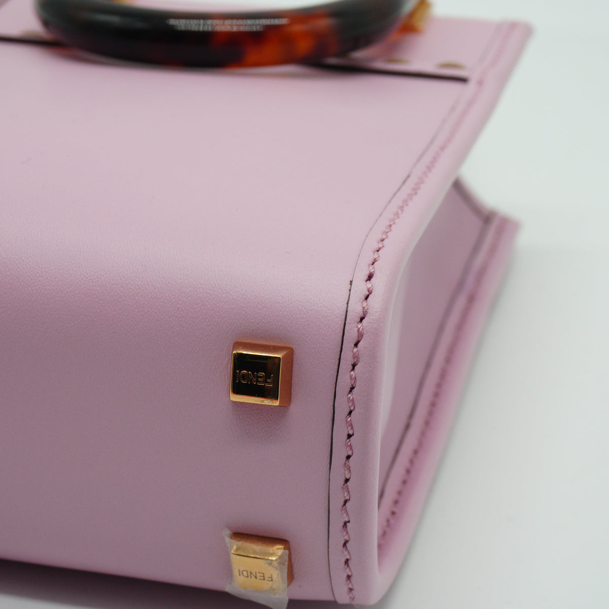 Fendi Sunshine Shopper Mini Purple GHW