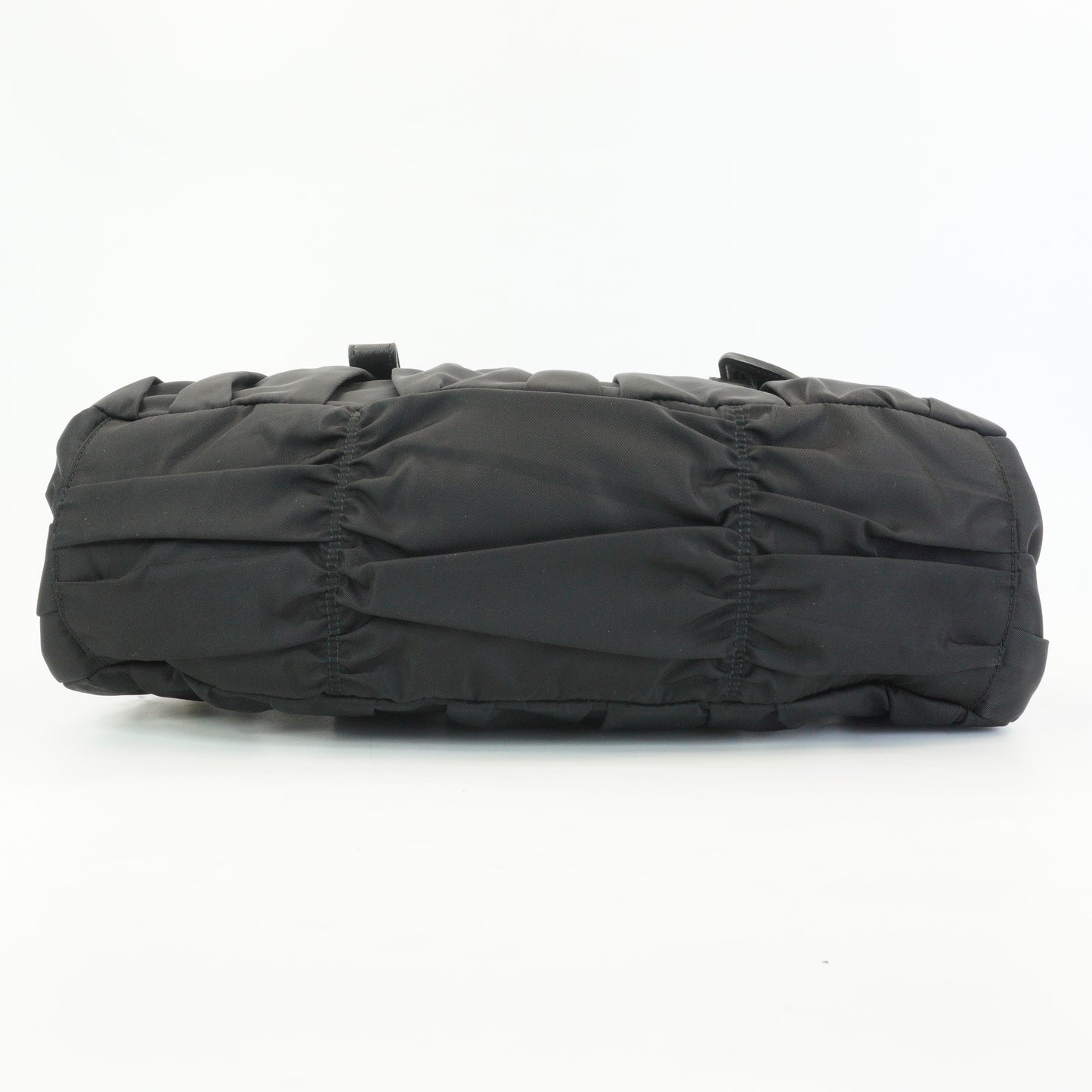 Prada Tessuto Gaufre Satchel Black GHW Medium