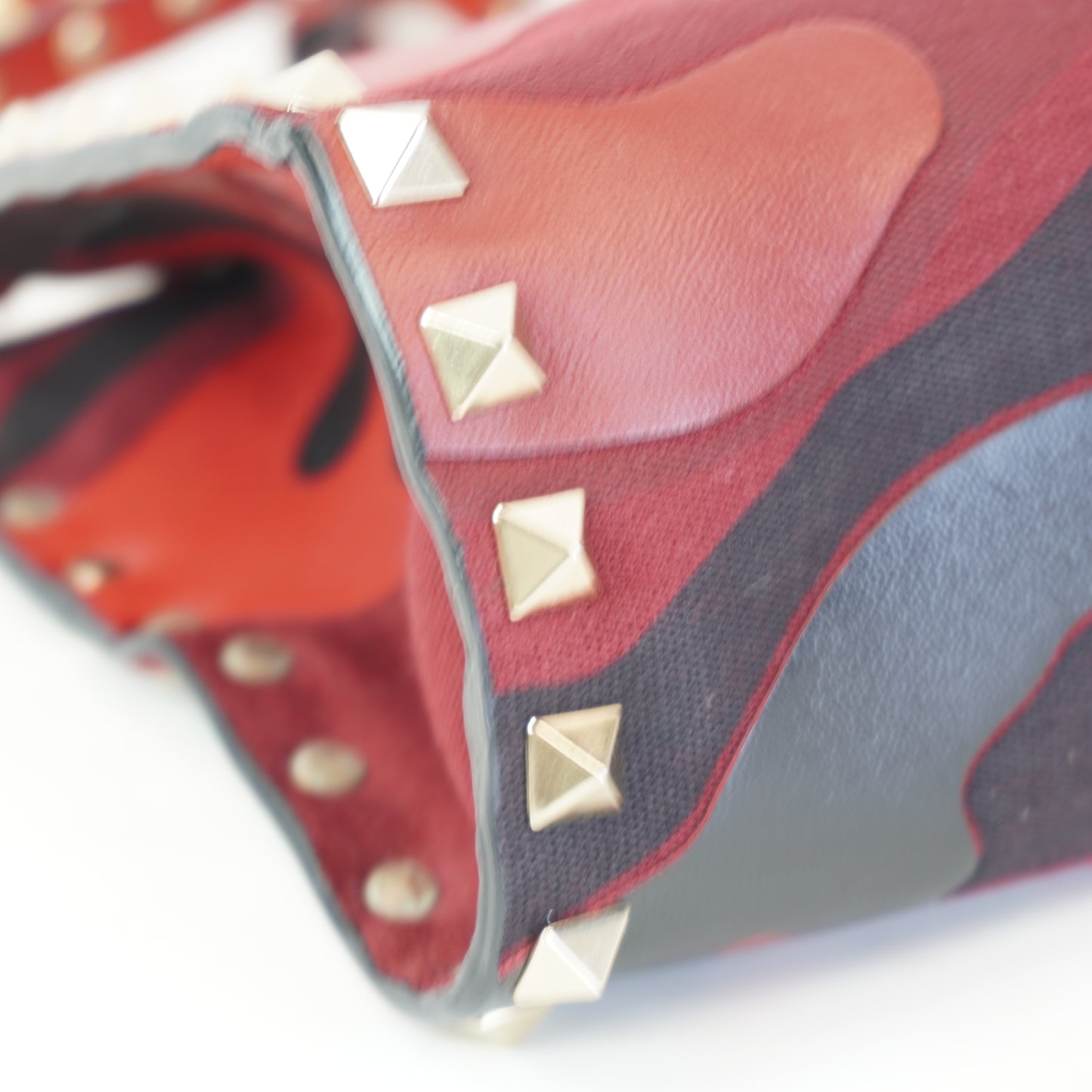 Valentino Rockstud Camouflage Shoulder Bag