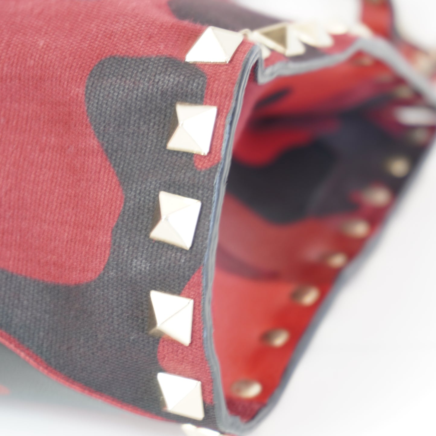Valentino Rockstud Camouflage Shoulder Bag
