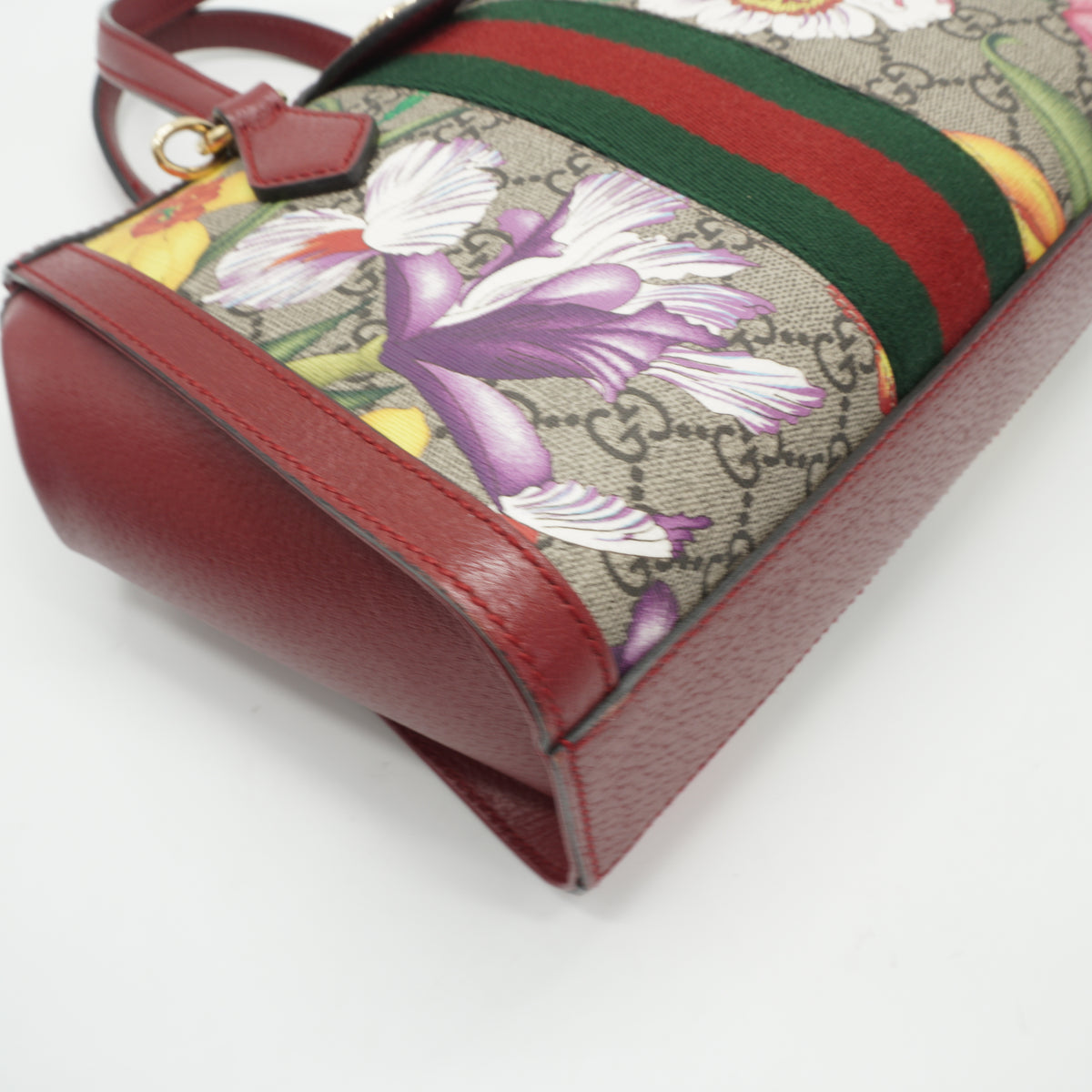 Gucci GG  Supreme Monogram Ophidia Tote Small GHW