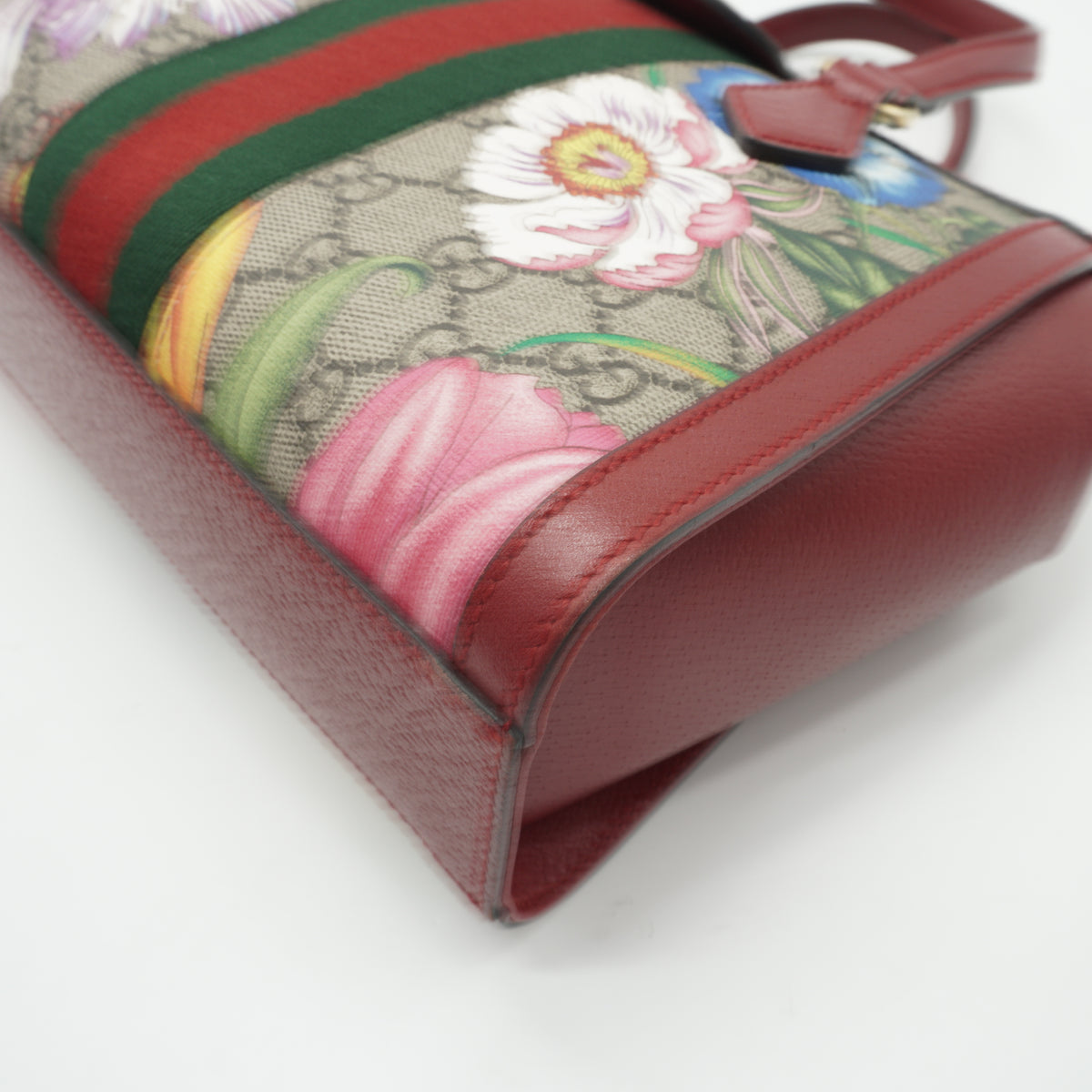 Gucci GG  Supreme Monogram Ophidia Tote Small GHW