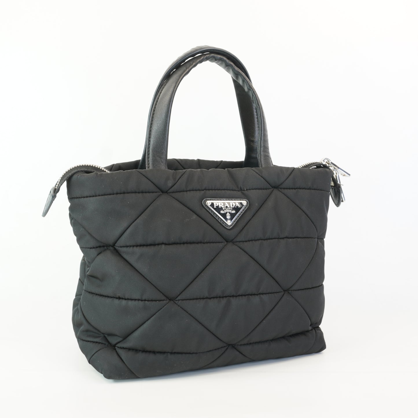 Prada Padded De Nylon Tote Bag