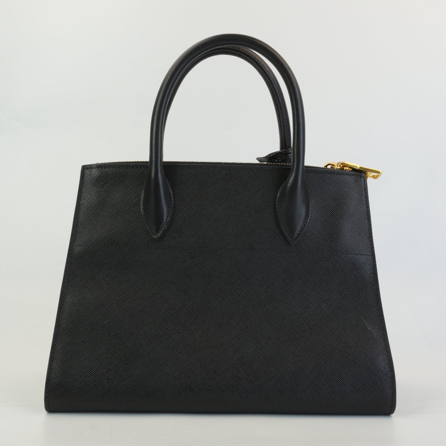 Prada Saffiano Paradigne Bag Black GHW Medium