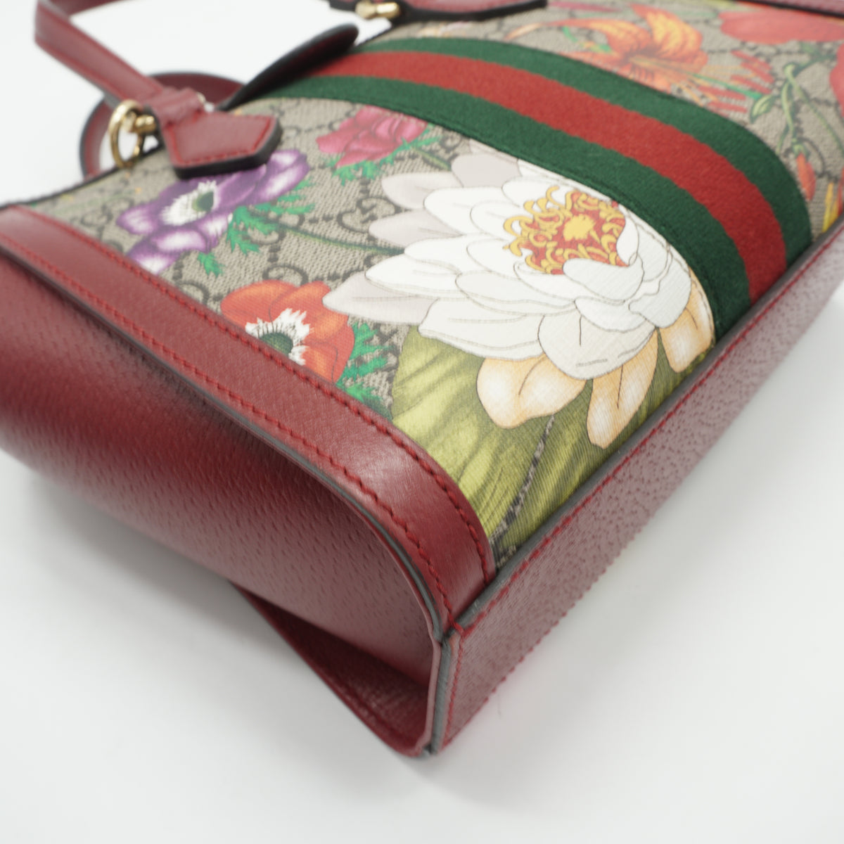 Gucci GG  Supreme Monogram Ophidia Tote Small GHW