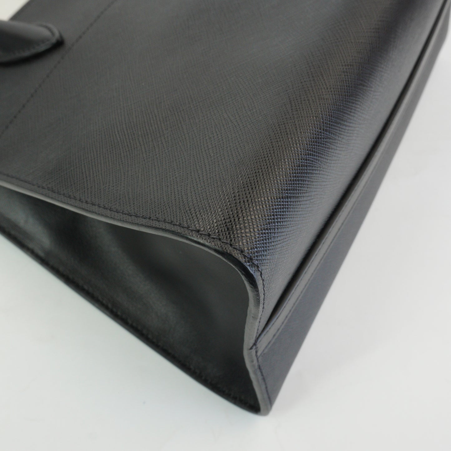 Prada Saffiano Paradigne Bag Black GHW Medium