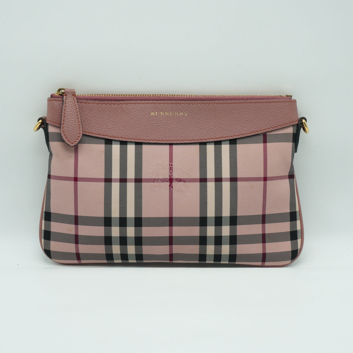 Burberry	Peyton Crossbody Bag Pink GHW