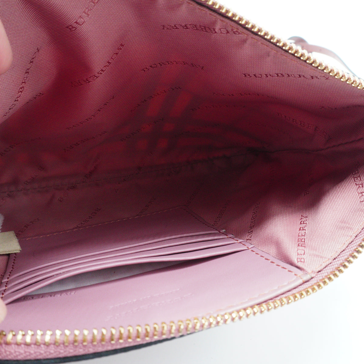 Burberry	Peyton Crossbody Bag Pink GHW