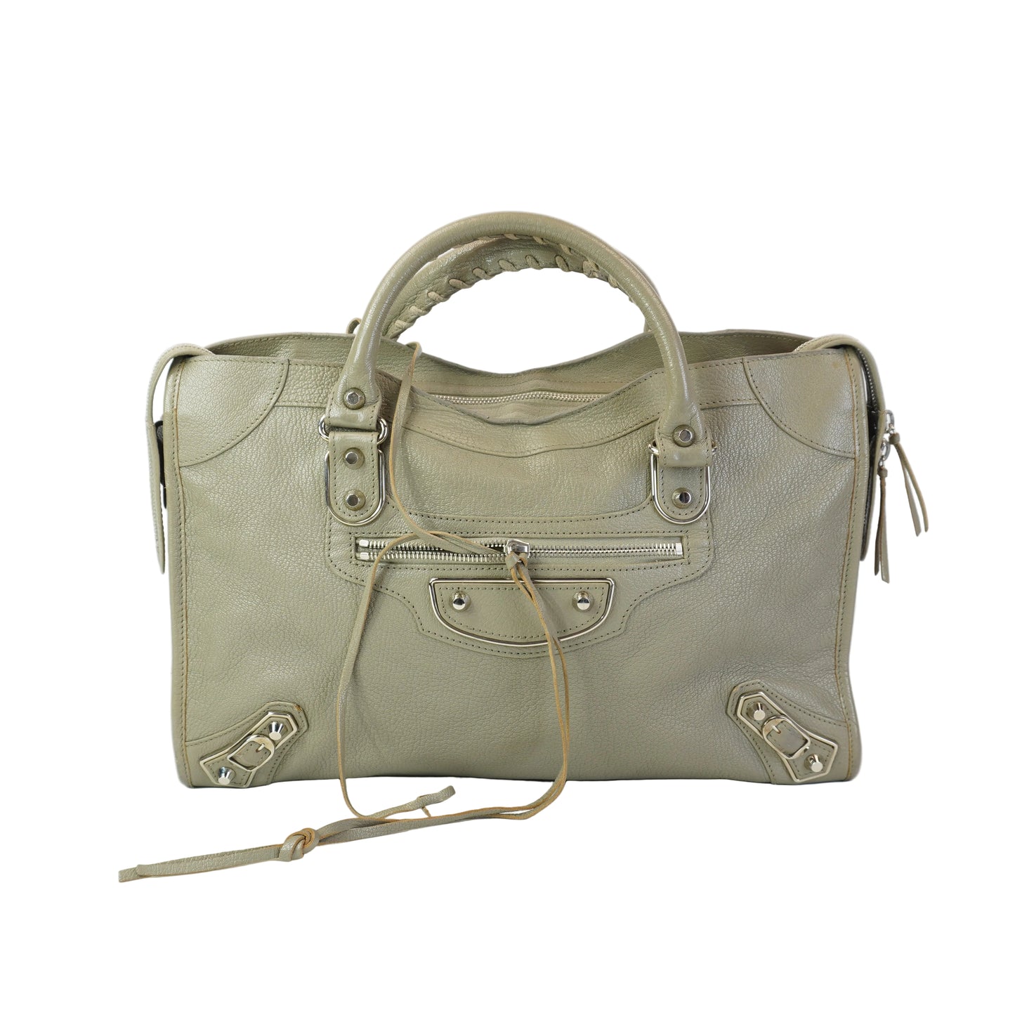 Balenciaga Metallic Edge City Gray