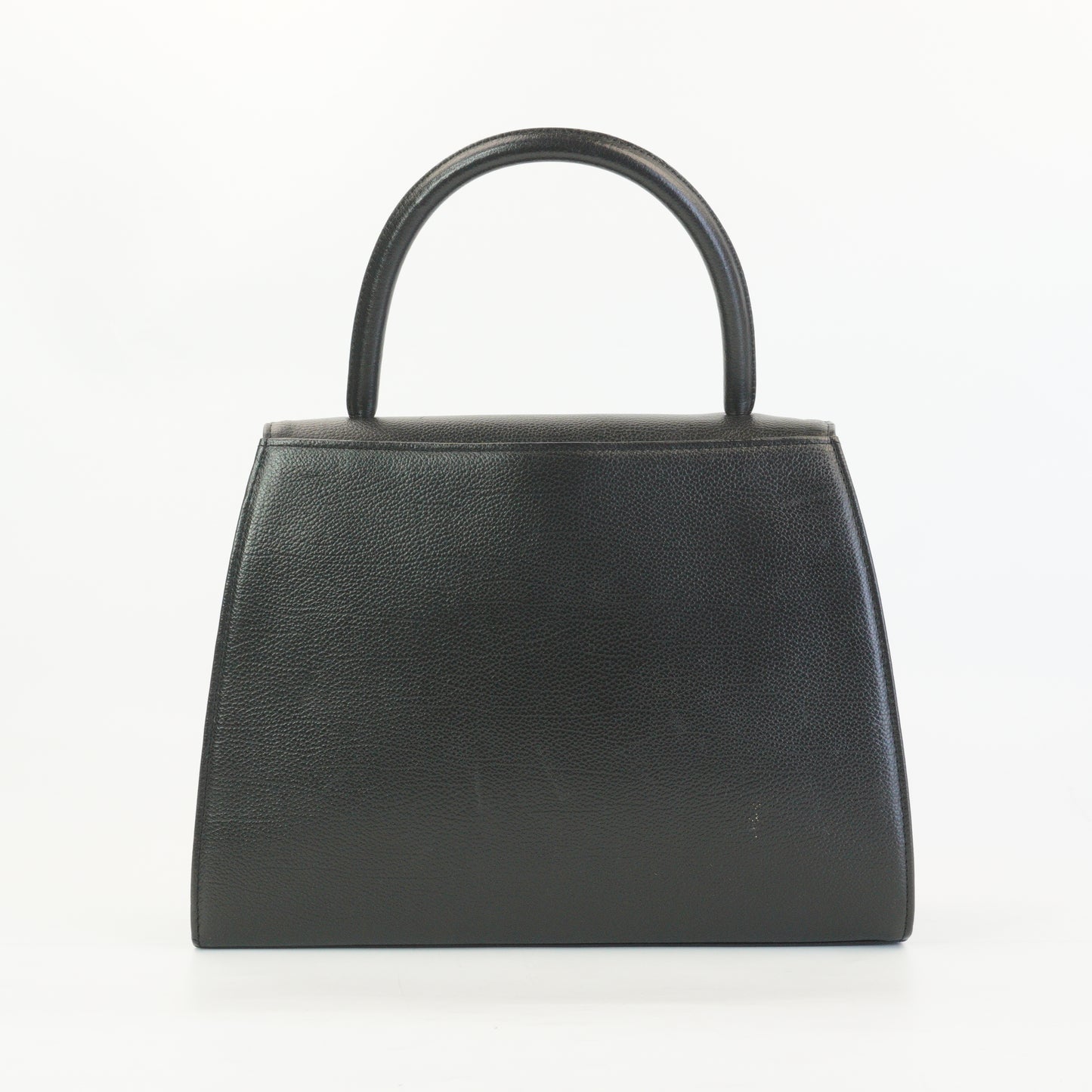 YSL	Top Handle Black Envelope Flap Black GHW  Medium