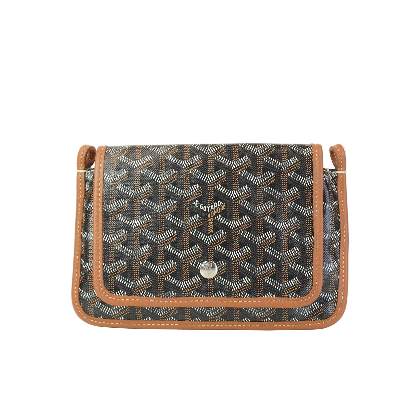 Goyard Pouch Tan GHW Small
