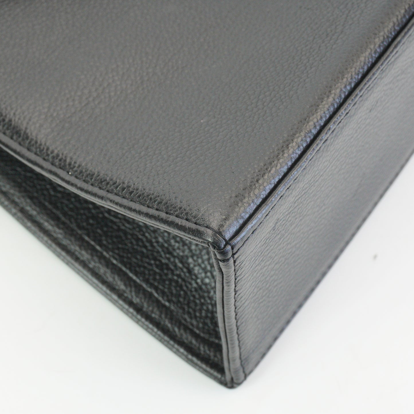 YSL	Top Handle Black Envelope Flap Black GHW  Medium
