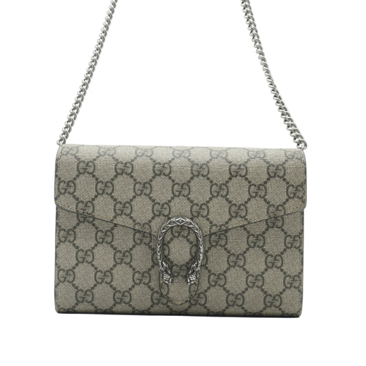 Gucci Supreme Dionysus Wallet on chain Small SHW