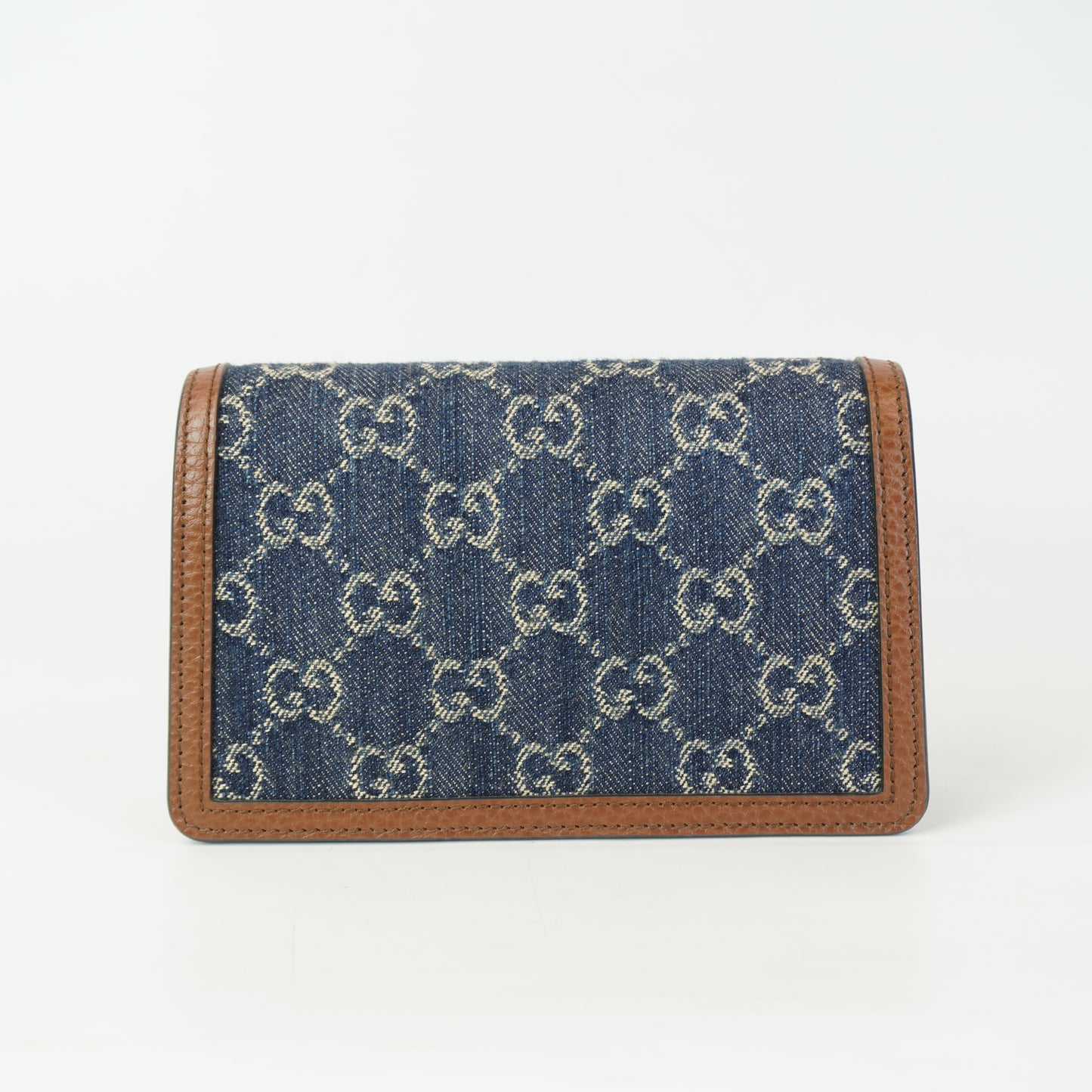 Gucci Dionysus GG Denim Super Mini Bag