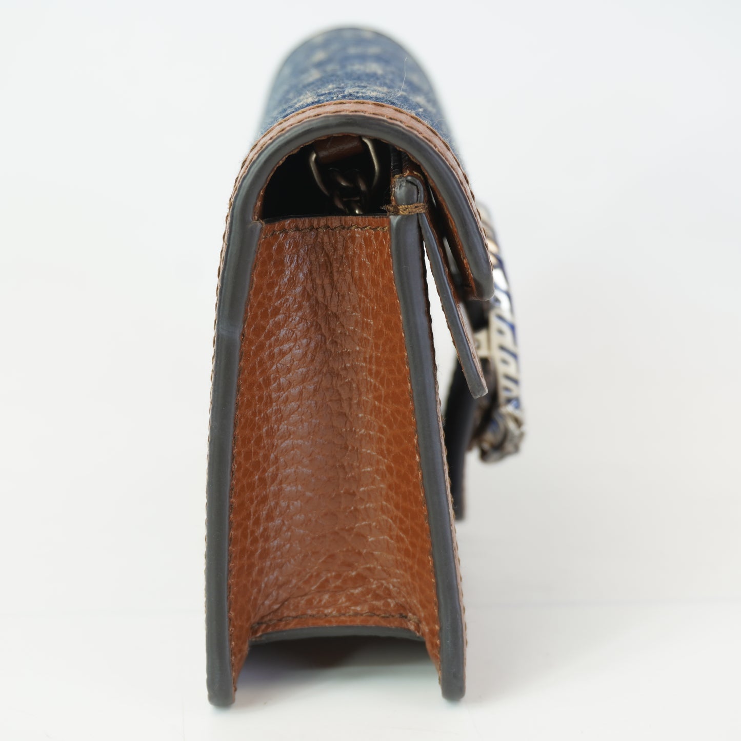 Gucci Dionysus GG Denim Super Mini Bag