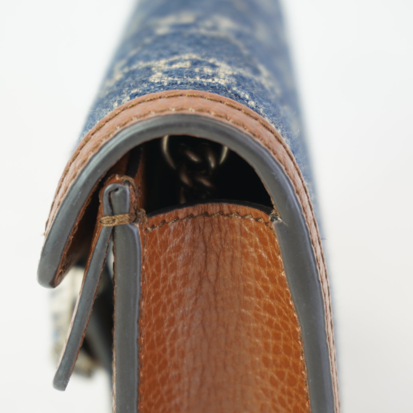 Gucci Dionysus GG Denim Super Mini Bag