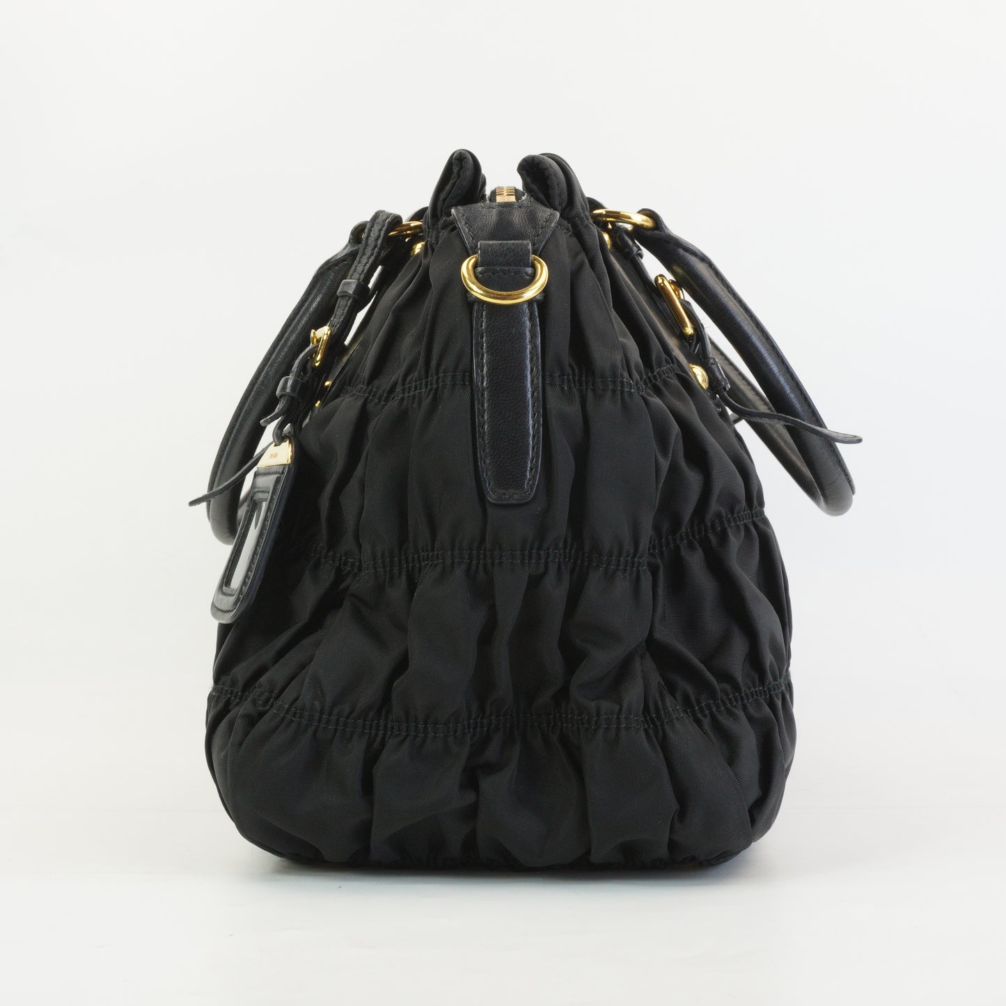 Prada Tessuto Gaufre Nylon Bag GHW Medium