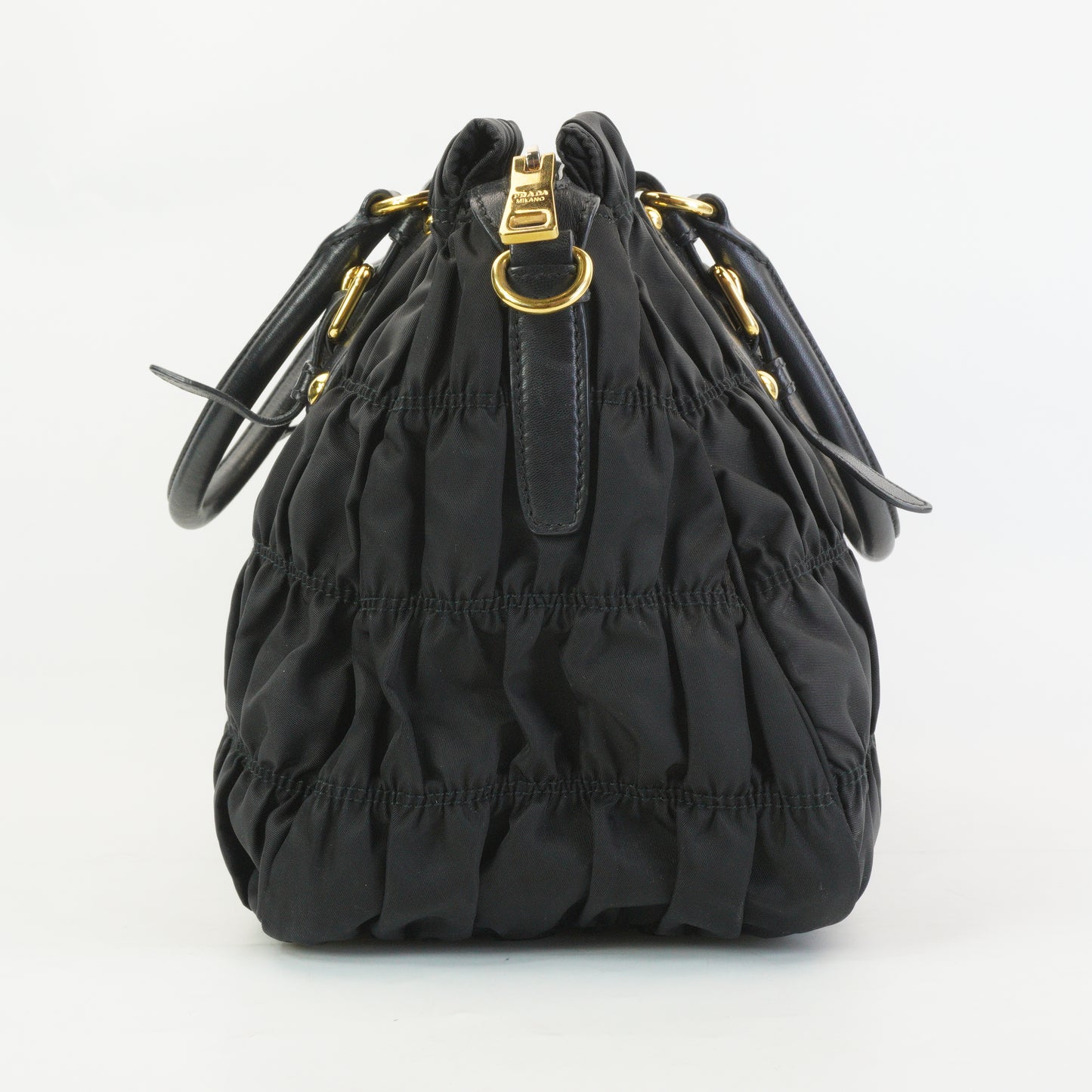 Prada Tessuto Gaufre Nylon Bag GHW Medium