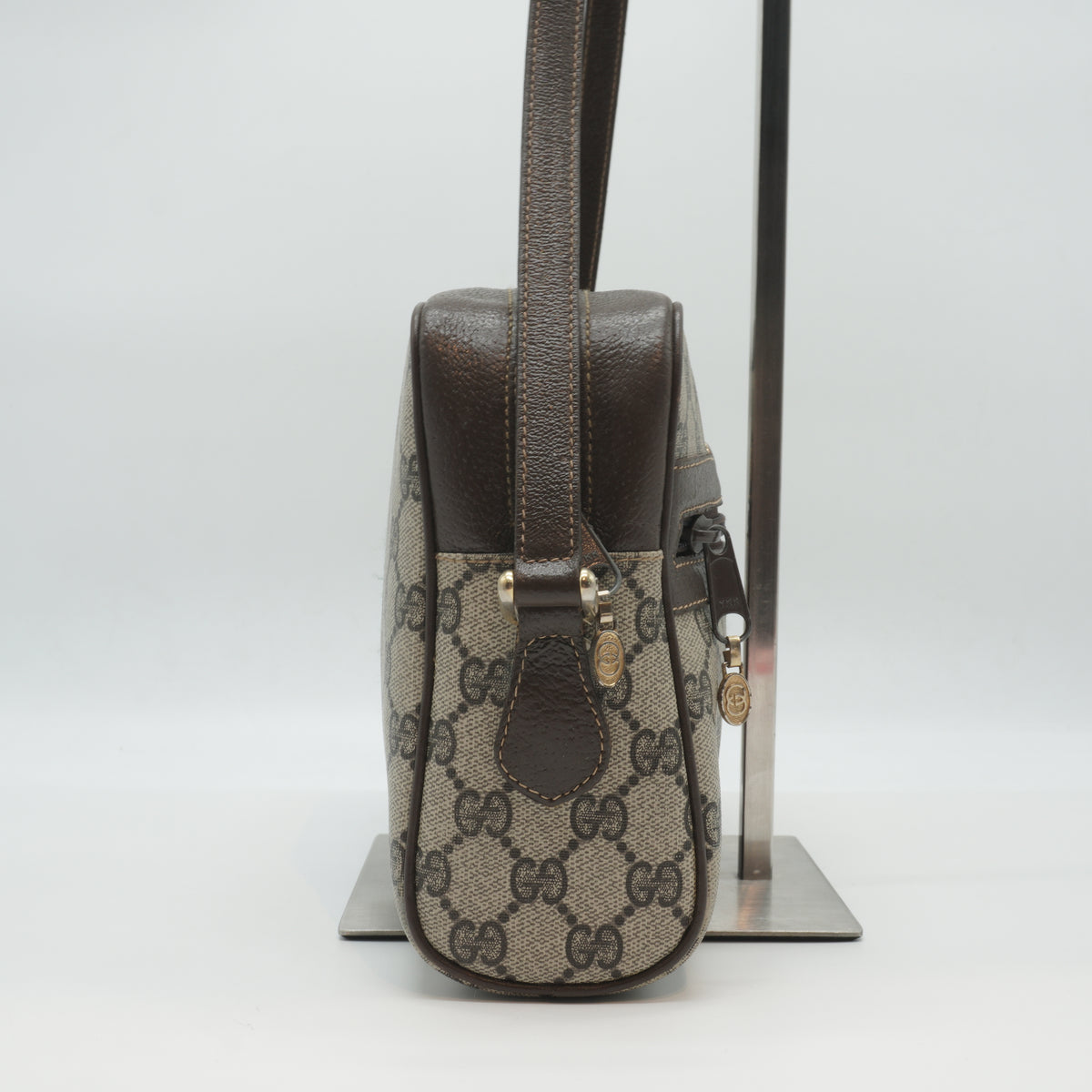 Gucci Vinatge Ophidia  GG Supreme Crossbody Bag Small GHW