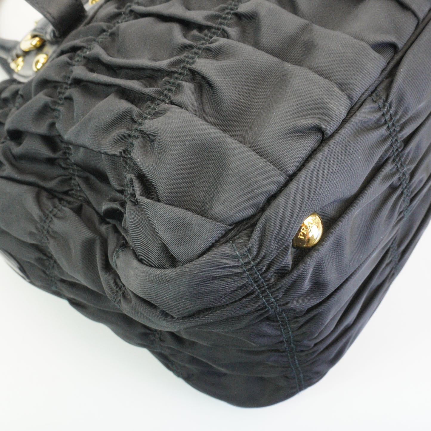 Prada Tessuto Gaufre Nylon Bag GHW Medium