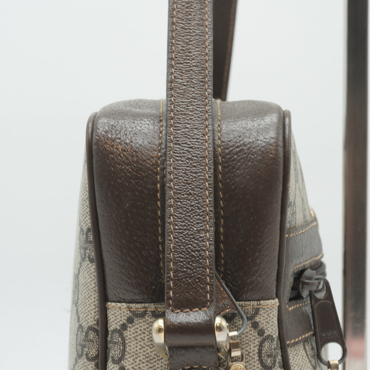 Gucci Vinatge Ophidia  GG Supreme Crossbody Bag Small GHW