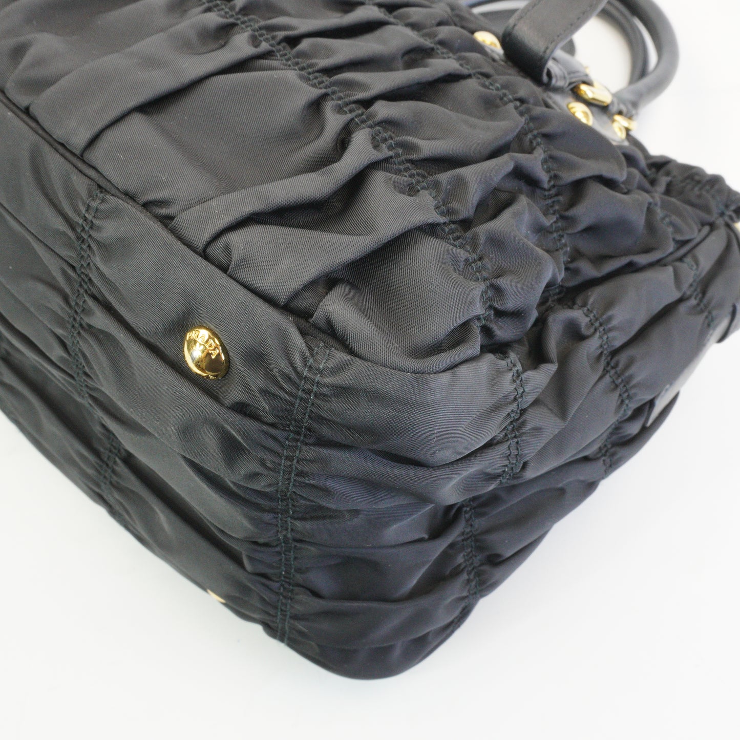 Prada Tessuto Gaufre Nylon Bag GHW Medium