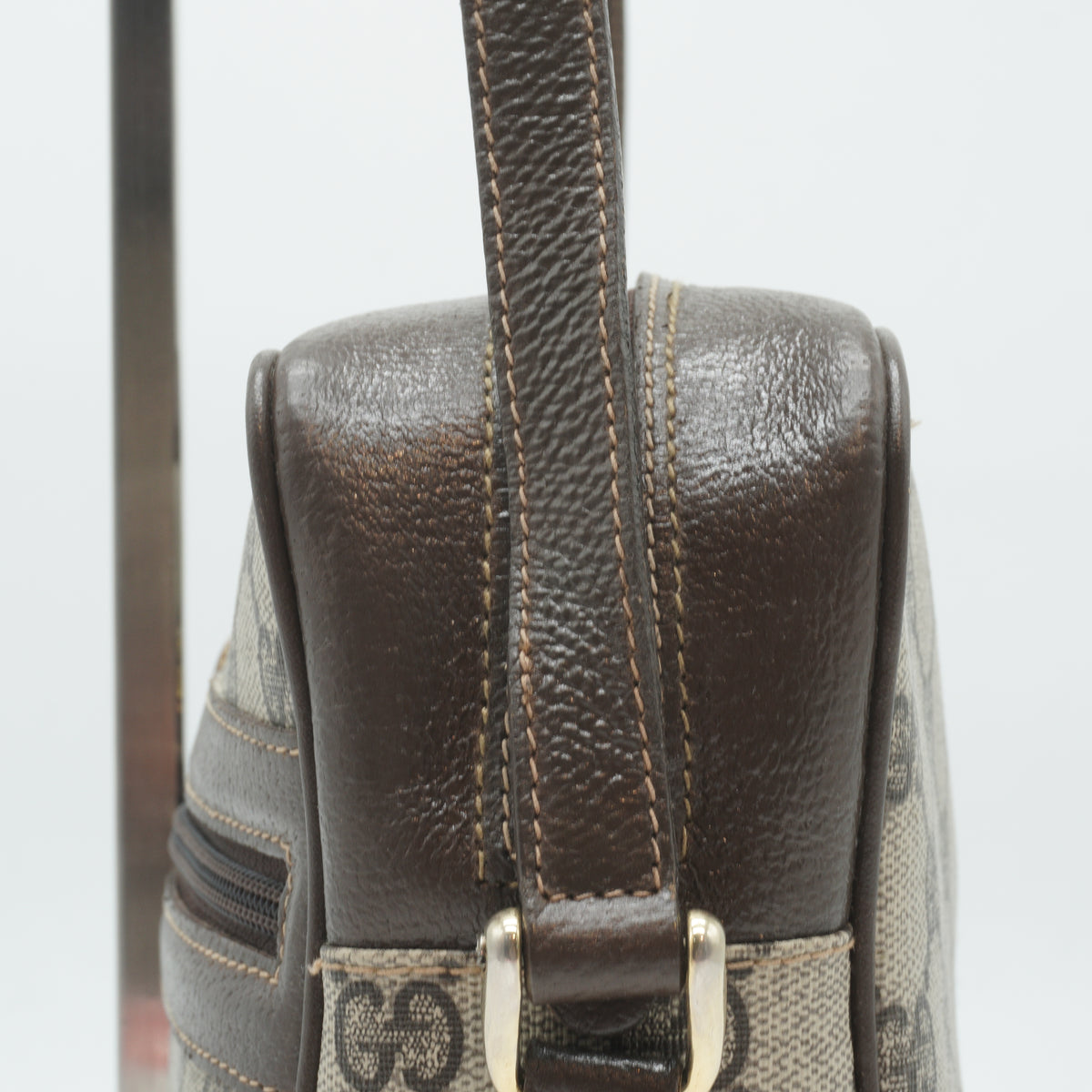 Gucci Vinatge Ophidia  GG Supreme Crossbody Bag Small GHW