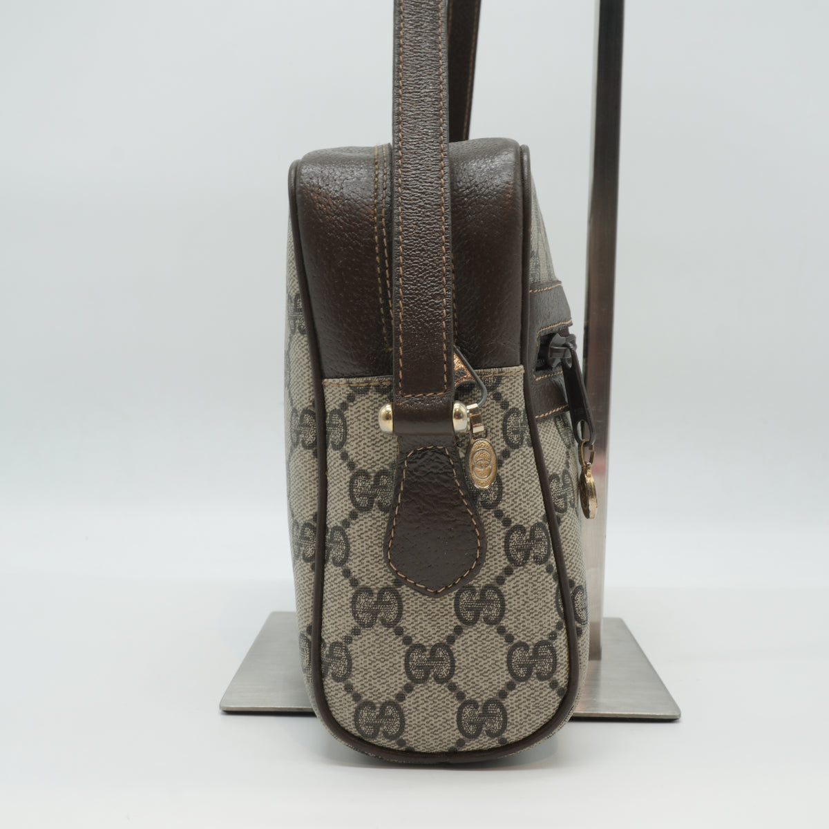 Gucci Vinatge Ophidia  GG Supreme Crossbody Bag Small GHW