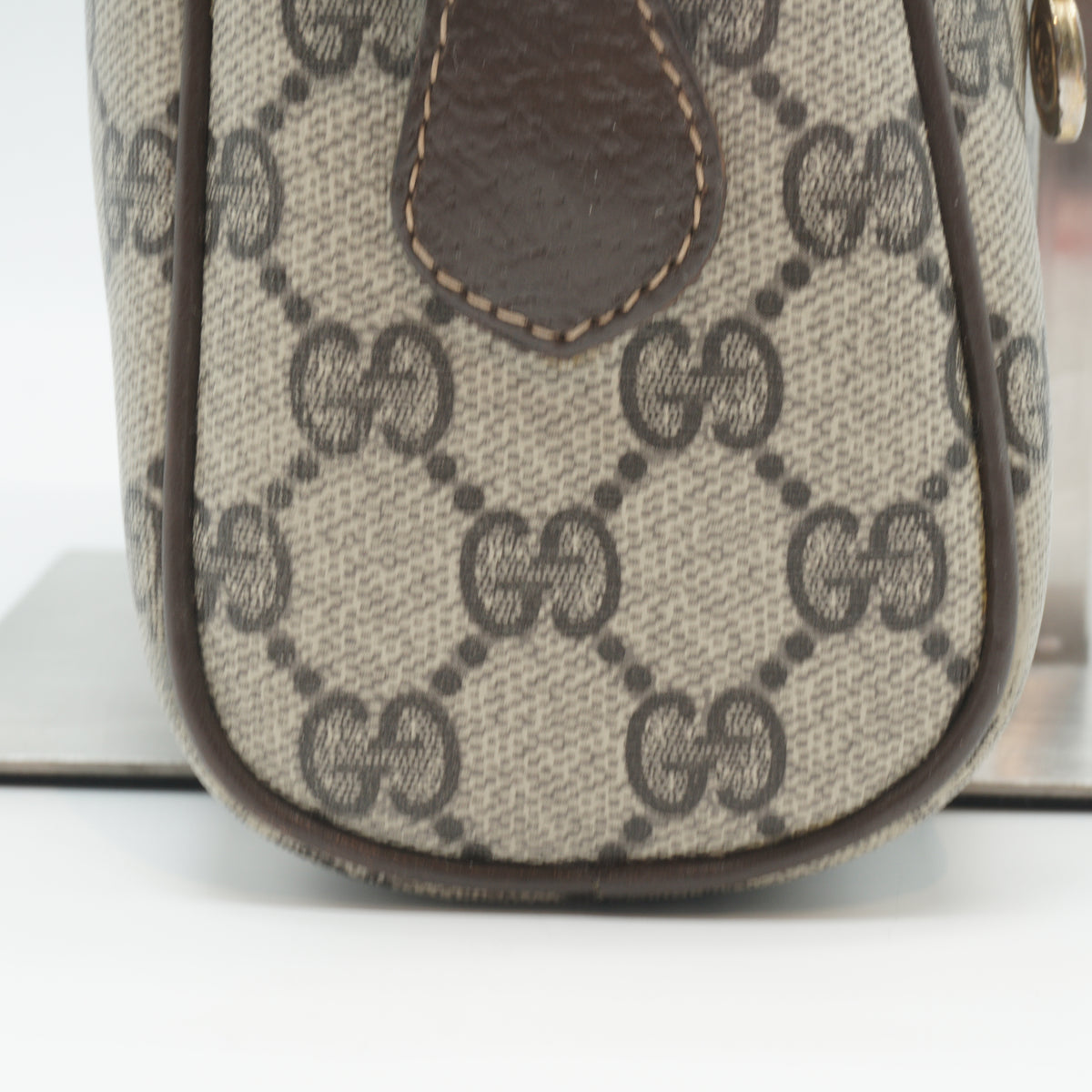 Gucci Vinatge Ophidia  GG Supreme Crossbody Bag Small GHW