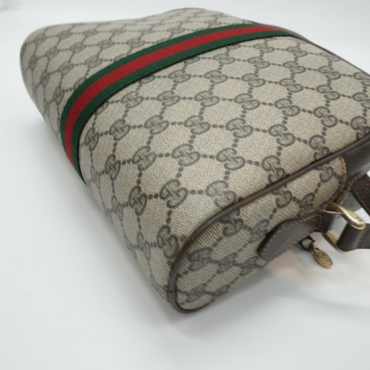 Gucci Vinatge Ophidia  GG Supreme Crossbody Bag Small GHW
