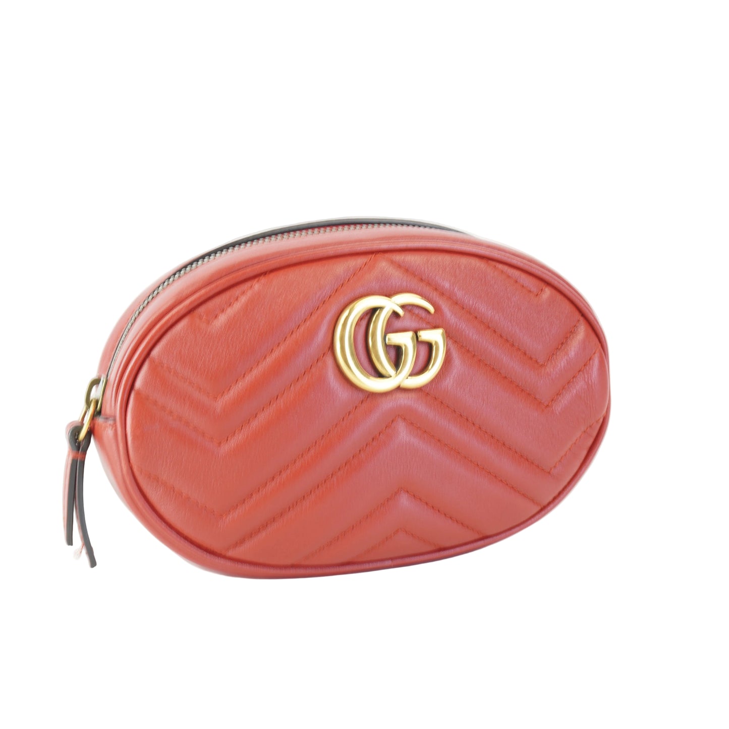 Gucci GG Marmont Metalasse Leather Belthbag