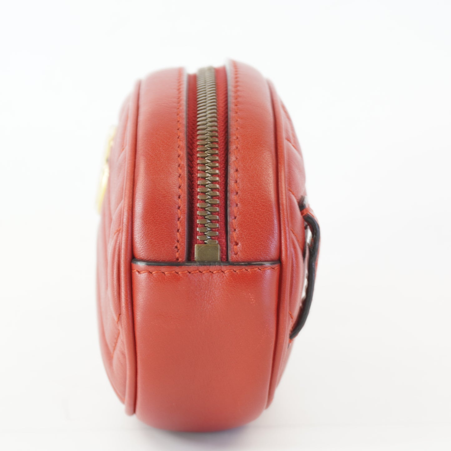 Gucci GG Marmont Metalasse Leather Belthbag