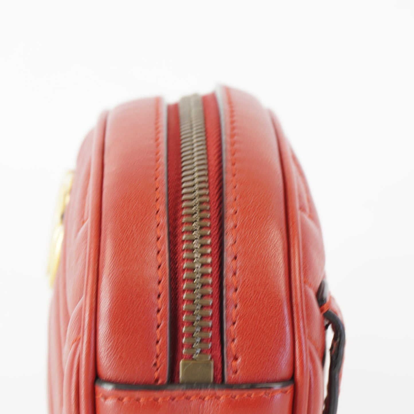 Gucci GG Marmont Metalasse Leather Belthbag