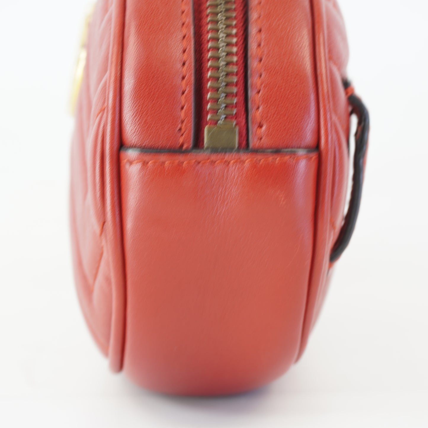 Gucci GG Marmont Metalasse Leather Belthbag